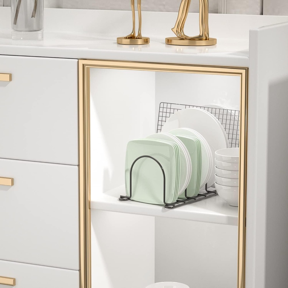 Vertical Dish Organizer for Ca - Kitchen Cabinet Baking Organizer 评论和价格