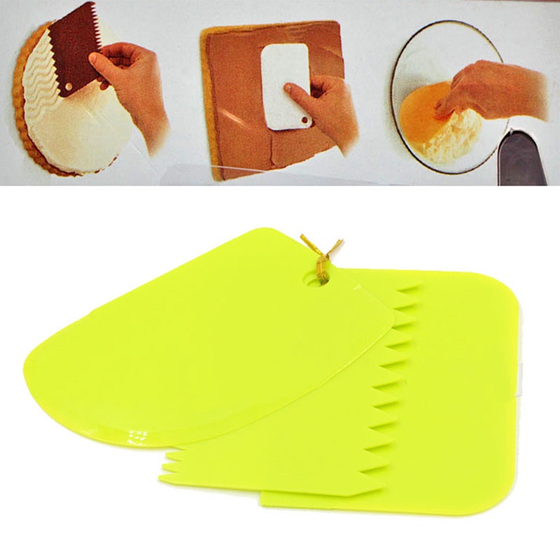 3Pcs/Set Cake Smoother Fondant - Fondant Smoother Set 评论和价格