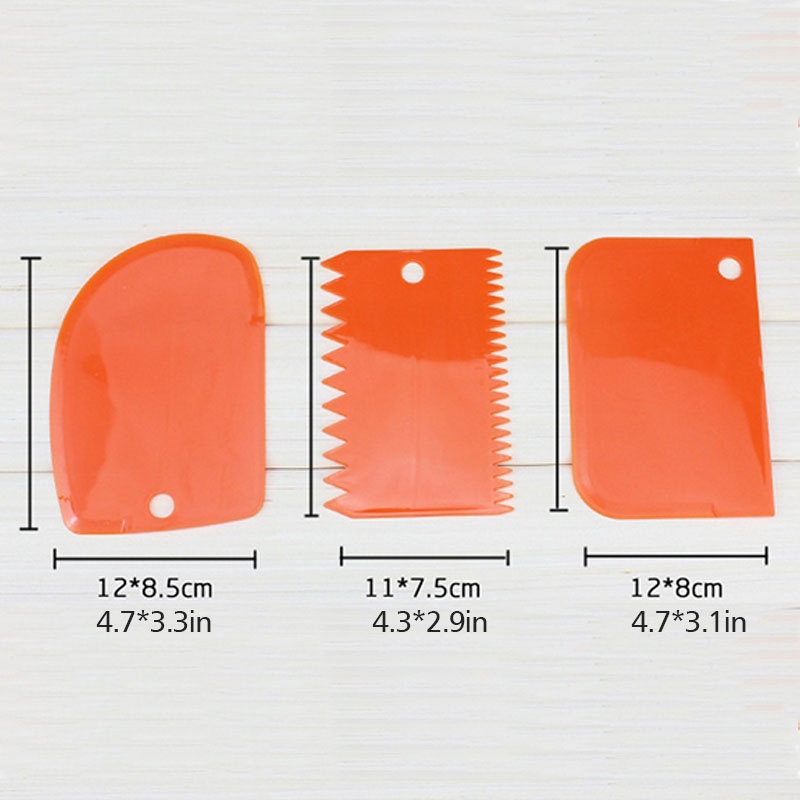 3Pcs/Set Cake Smoother Fondant - Fondant Smoother Set 评论和价格