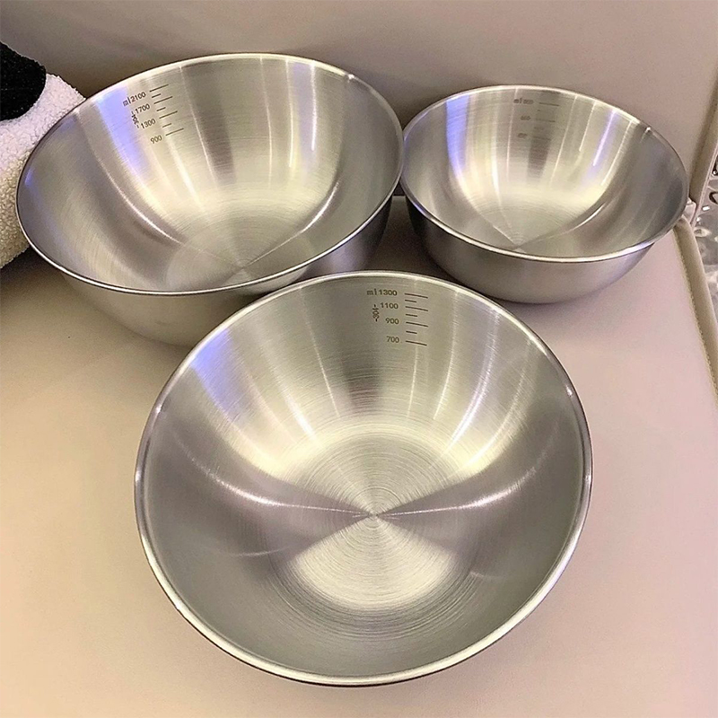 1PC Stainless Steel Bowl Set W - Kitchen Baking Essentials 评论和价格