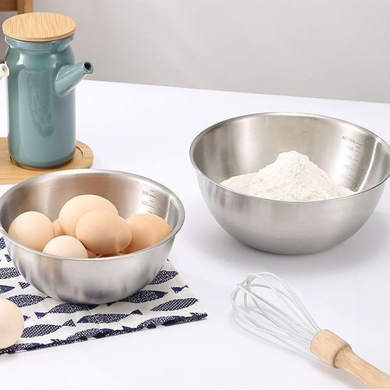 1PC Stainless Steel Bowl Set W - Kitchen Baking Essentials 评论和价格