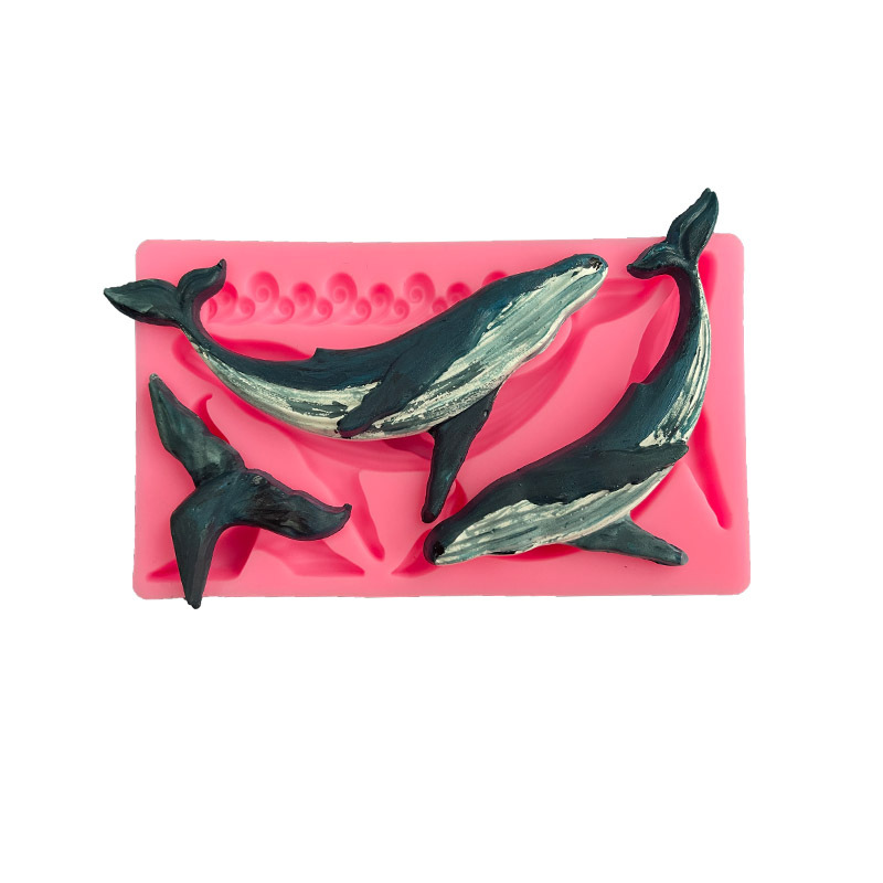 DIY Whale Silicone Mold Ocean  - Baking Kitchen Diy 评论和价格