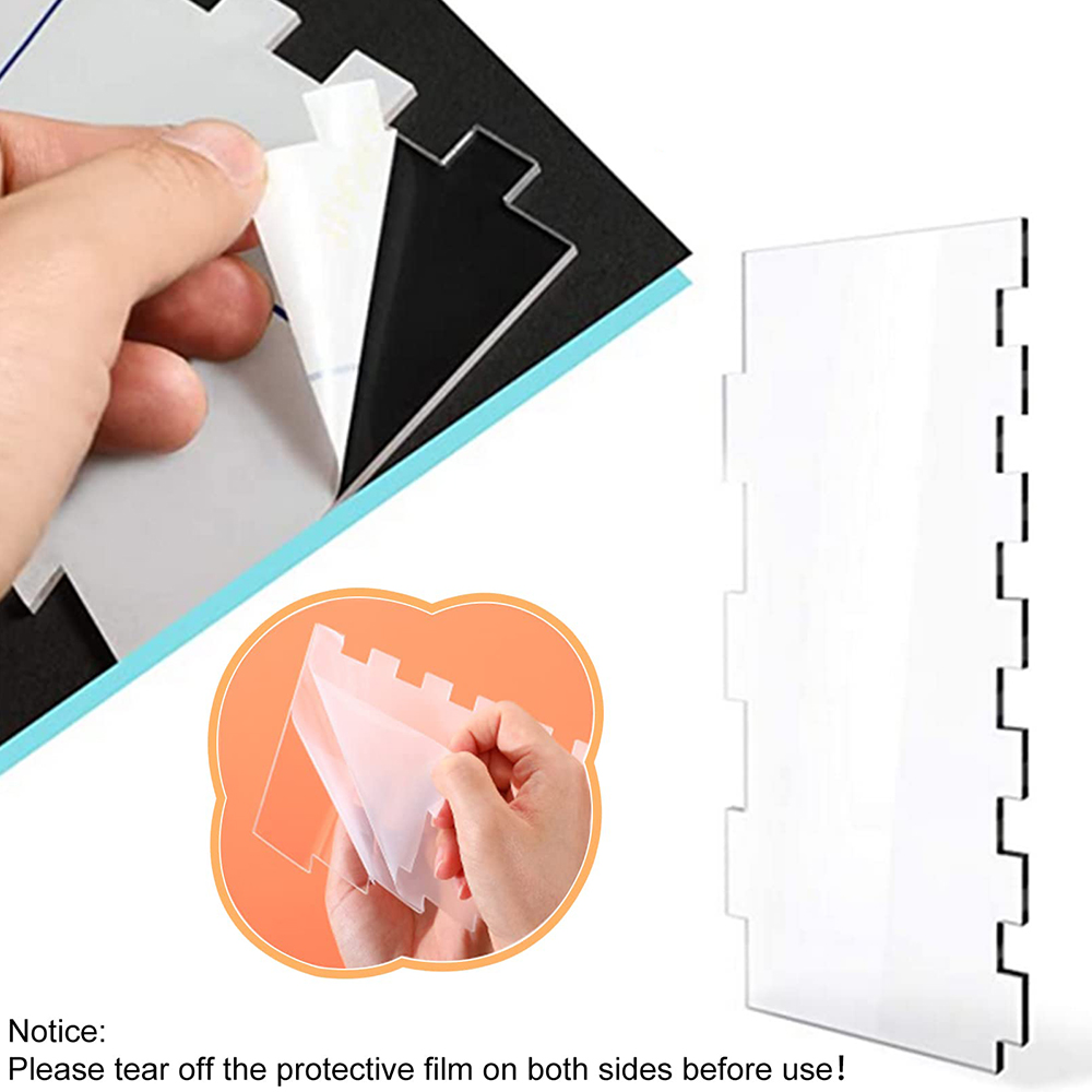4/6 Pcs Acrylic Cake Decoratin - Fondant Smoother Set 评论和价格