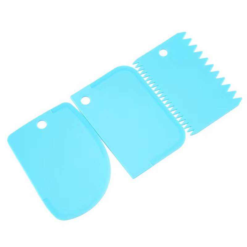 3PCS/Lot Cream Scraper Smoothe - Fondant Smoother Set 评论和价格