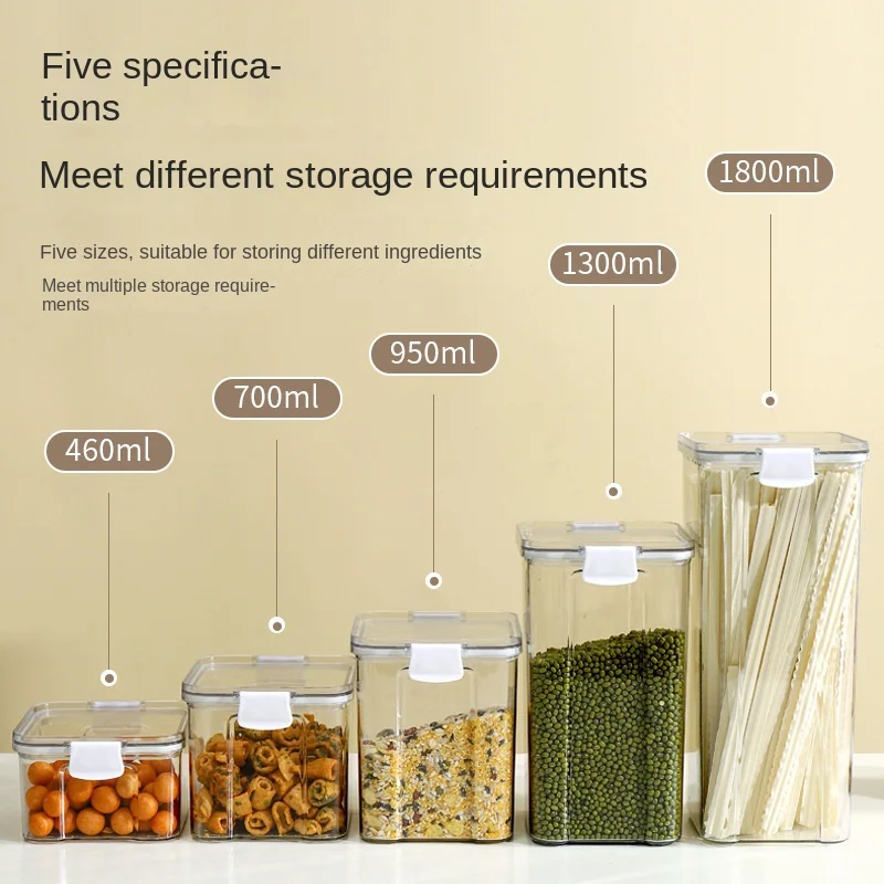 Sealed Jars For Kitchen Storag - Kitchen Bank 评论和价格