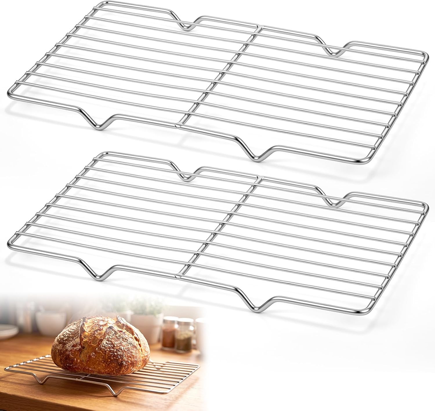 2 Pack Cooling Racks, 5L x 10. - Cooling Rack Wire 评论和价格