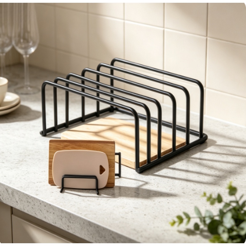 Kitchen Cutting Board Storage  - Kitchen Cabinet Baking Organizer 评论和价格