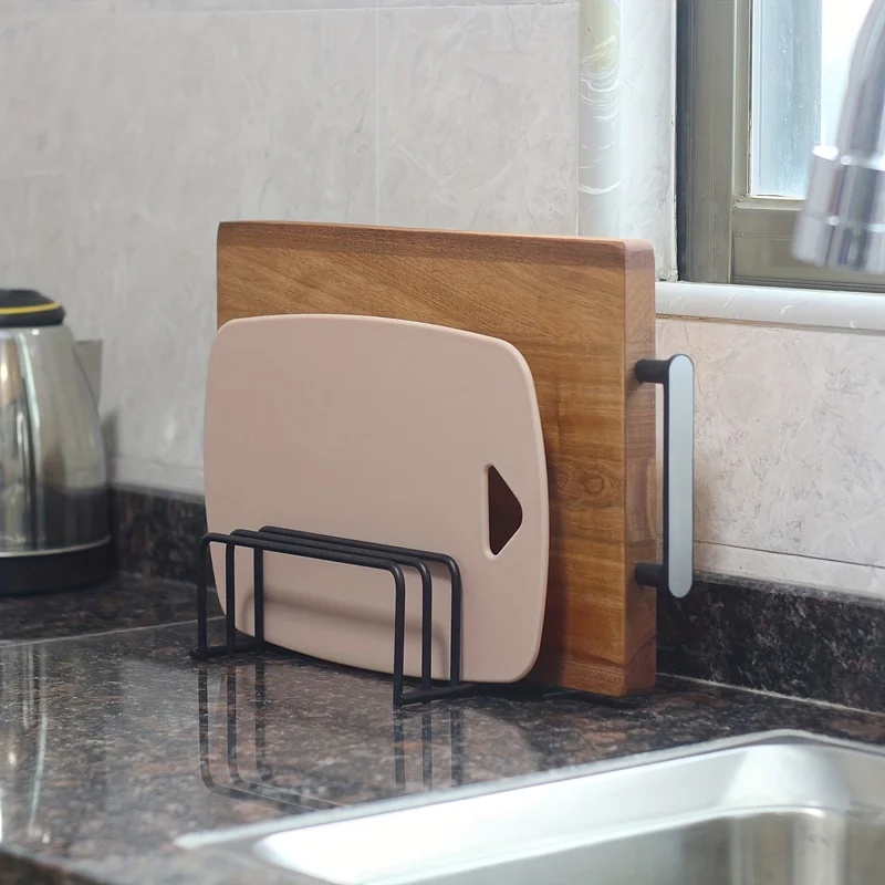 Kitchen Cutting Board Storage  - Kitchen Cabinet Baking Organizer 评论和价格
