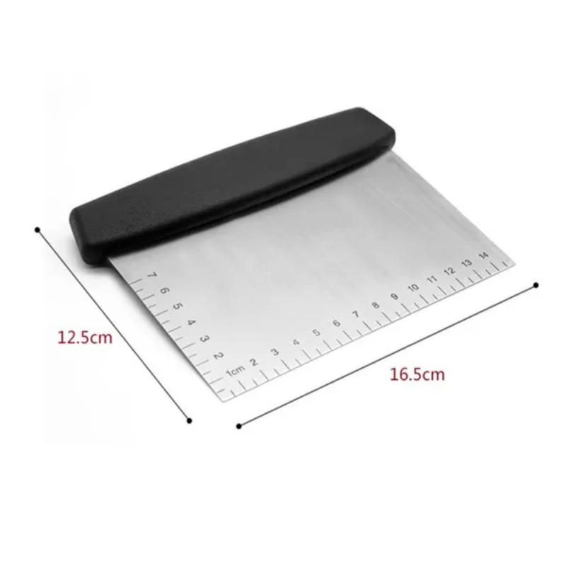 1 Pc Stainless Steel Bench Scr - Bench Scraper Dough 评论和价格