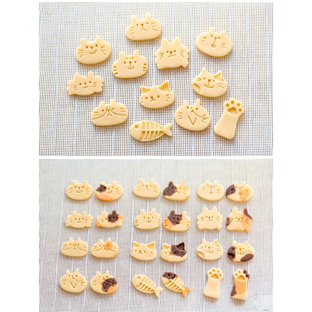 Cute Kitten DIY Stamp Cookie C - Baking Kitchen Diy 评论和价格