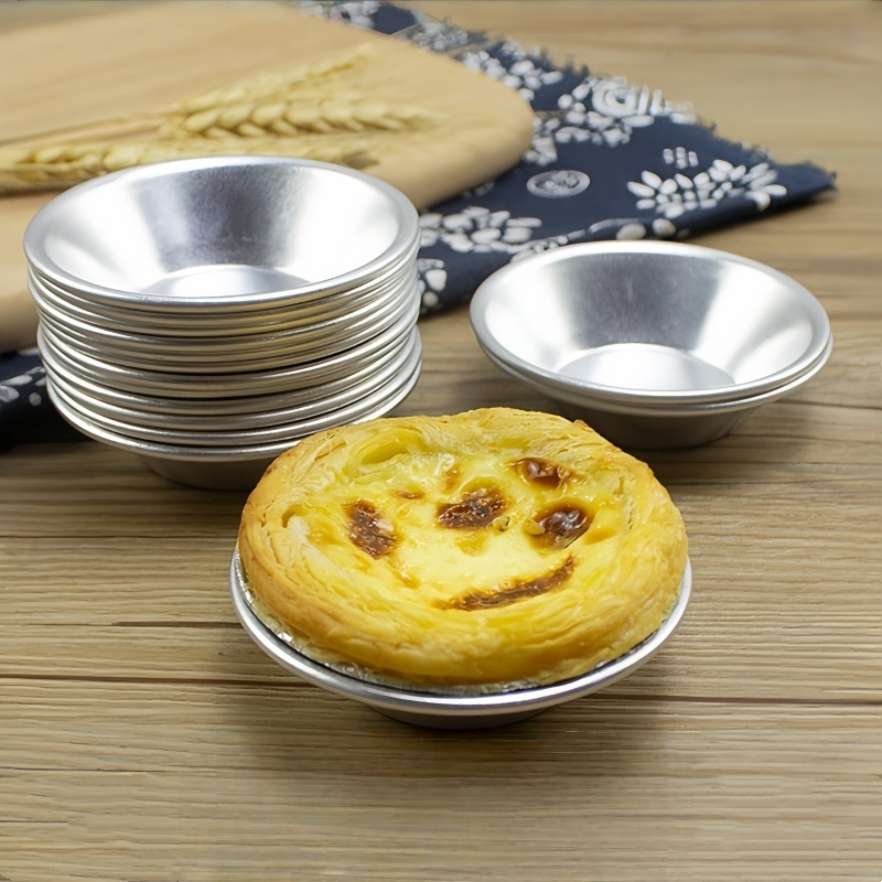 25Pcs Egg Tart Aluminum Cupcak - Muffin Tin Nonstick 评论和价格