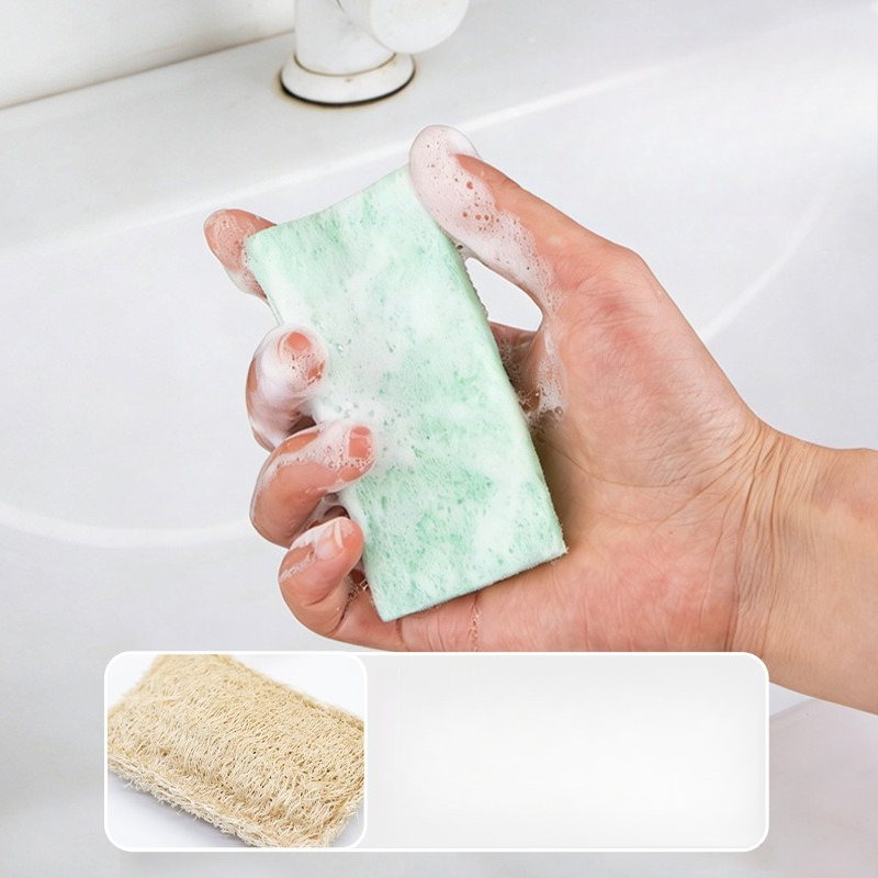 Dish Sponge Scouring Wipes Mul - Kitchen Cleaner Baking Soda 评论和价格