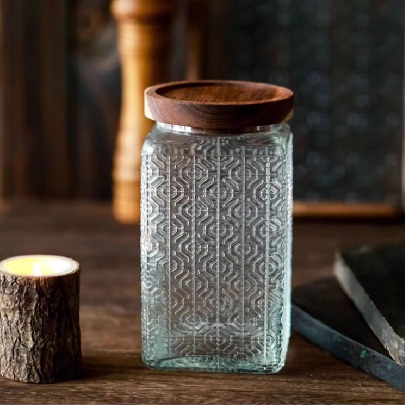 Retro Embossed Begonia Pattern - Kitchen Bank 评论和价格