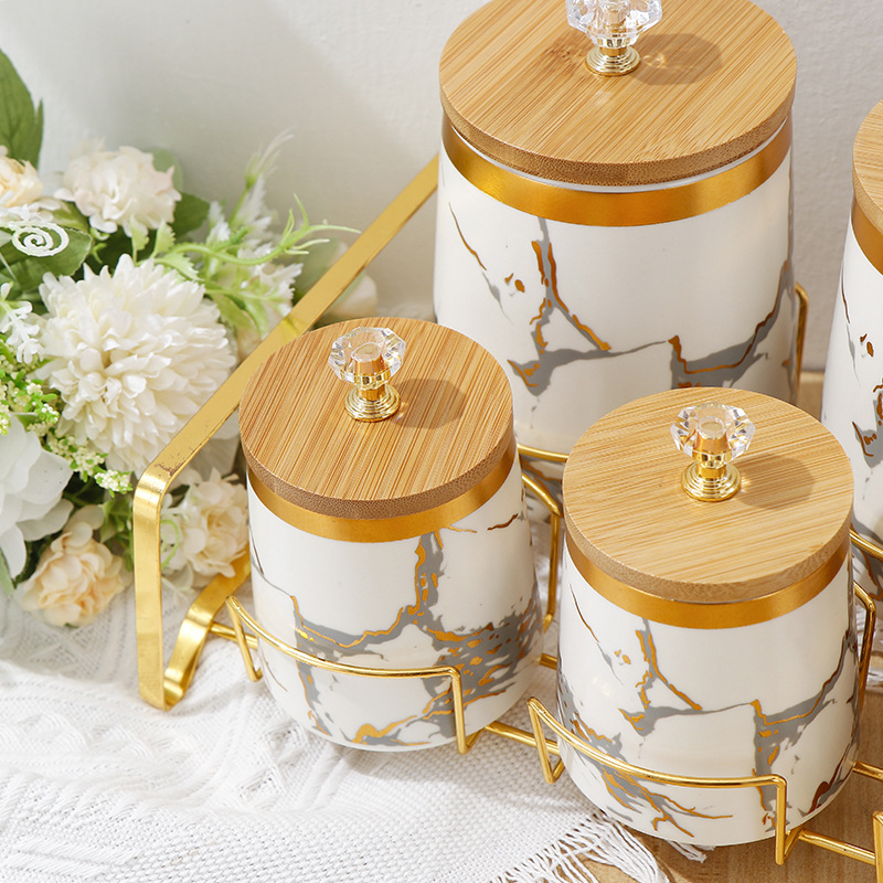 Kitchen Supplies Golden Marble - Kitchen Bank 评论和价格