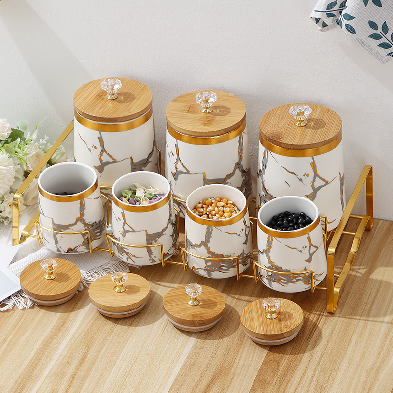 Kitchen Supplies Golden Marble - Kitchen Bank 评论和价格