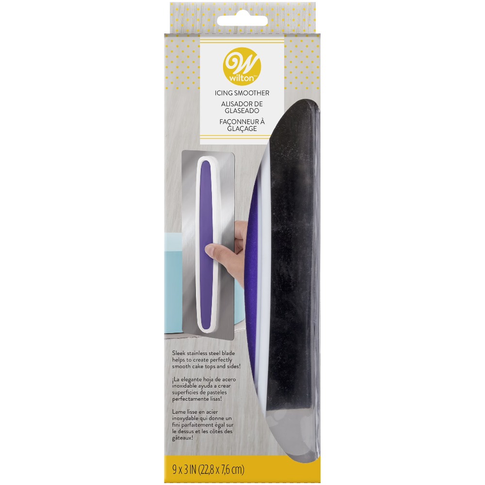 Stainless Steel Cake Icing Smo - Fondant Smoother Set 评论和价格