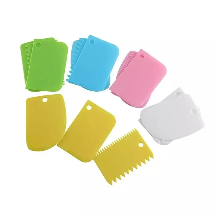3PCS/Lot Cream Scraper Smoothe - Fondant Smoother Set 评论和价格