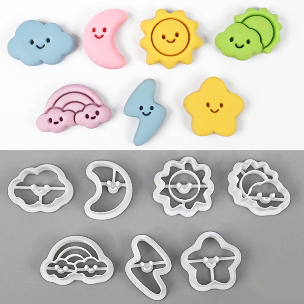 Cookie Cutters Moon Stars Sun  - Baking Kitchen Diy 评论和价格