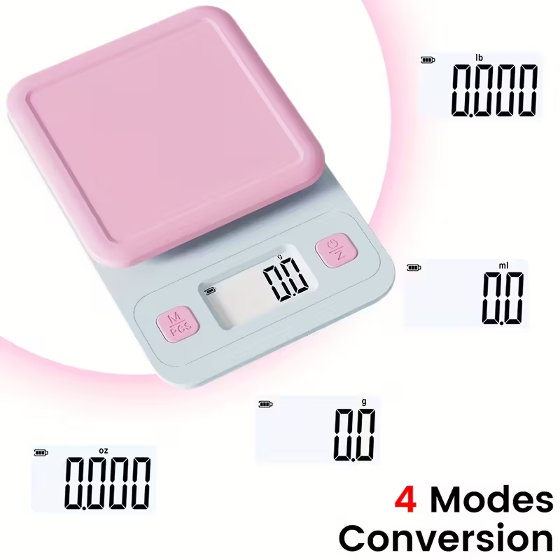Digital kitchen scale, with LC - Kitchen Baking Essentials 评论和价格