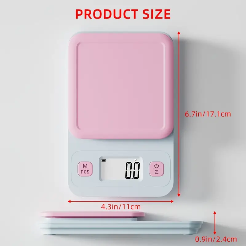 Digital kitchen scale, with LC - Kitchen Baking Essentials 评论和价格